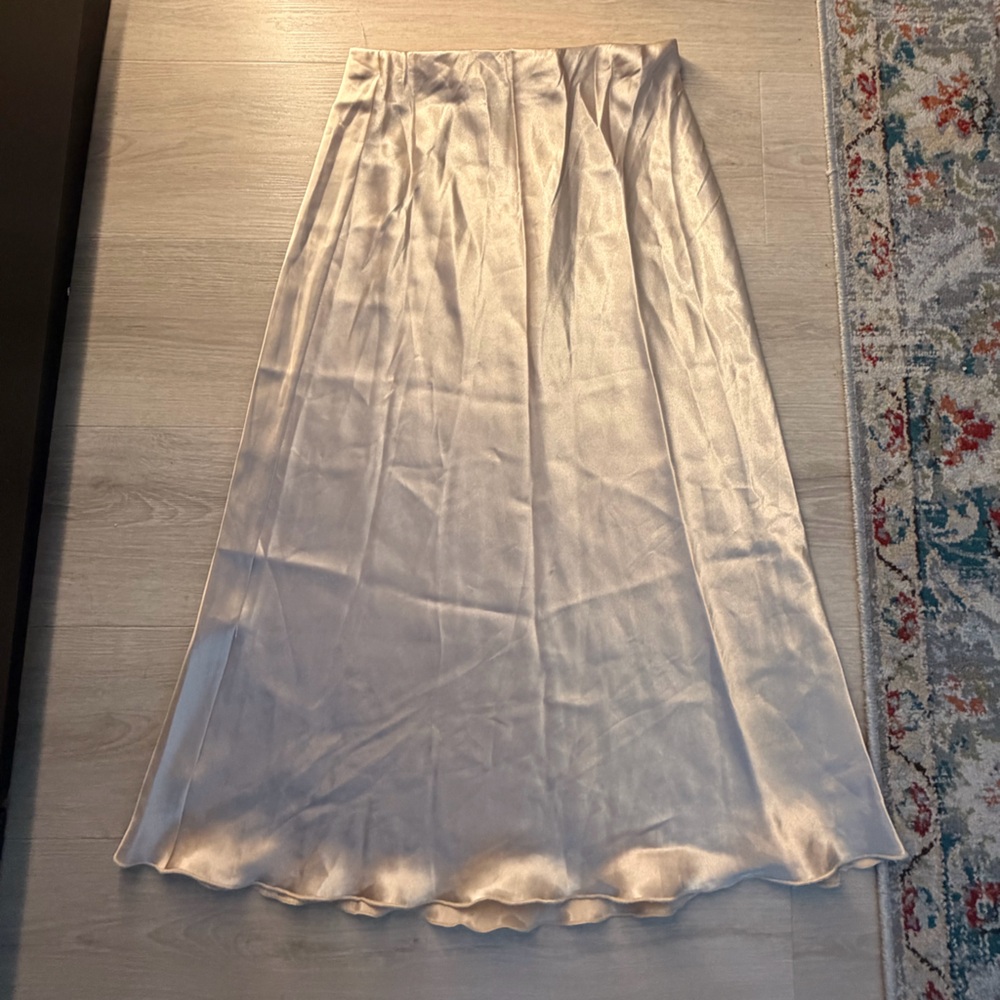 Nicole Miller Cream Maxi Skirt